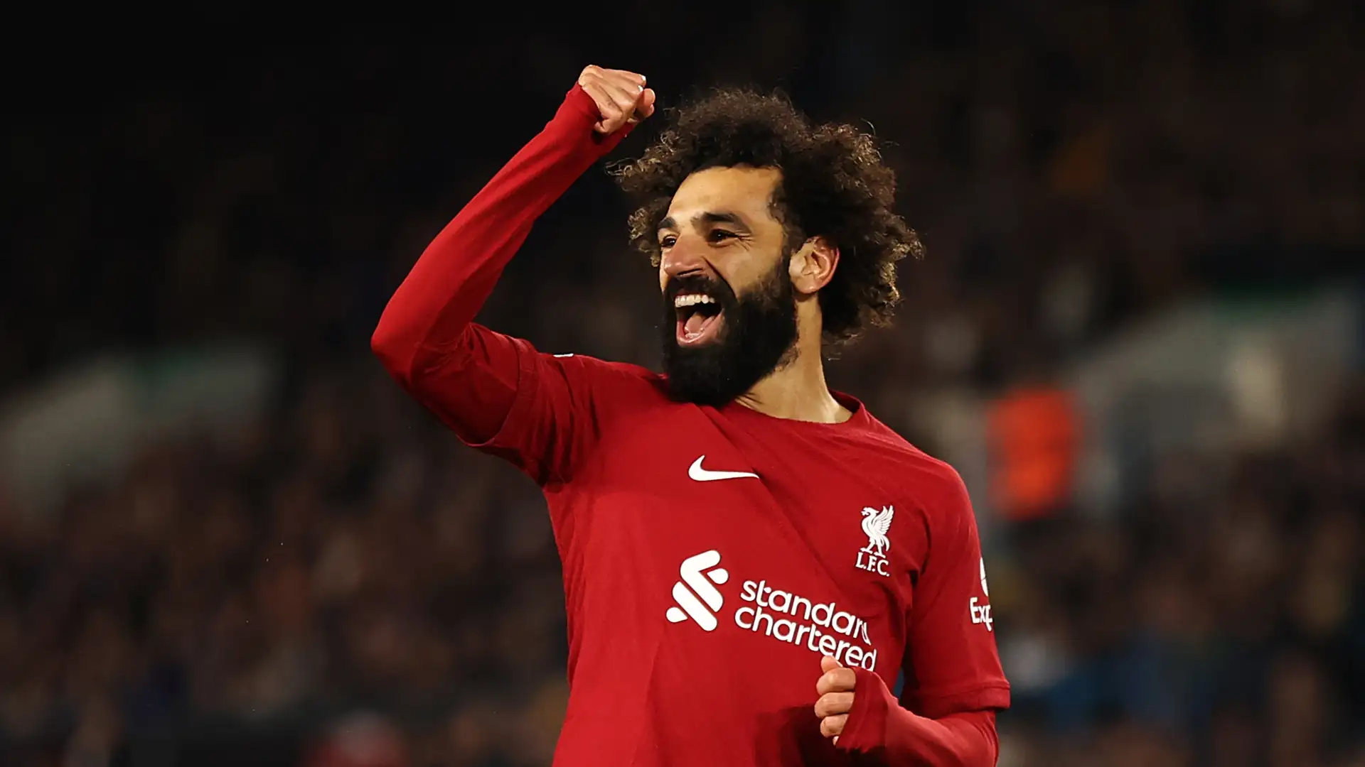 كم عدد الأهداف التي سجلها محمد صلاح مع ليفربول؟