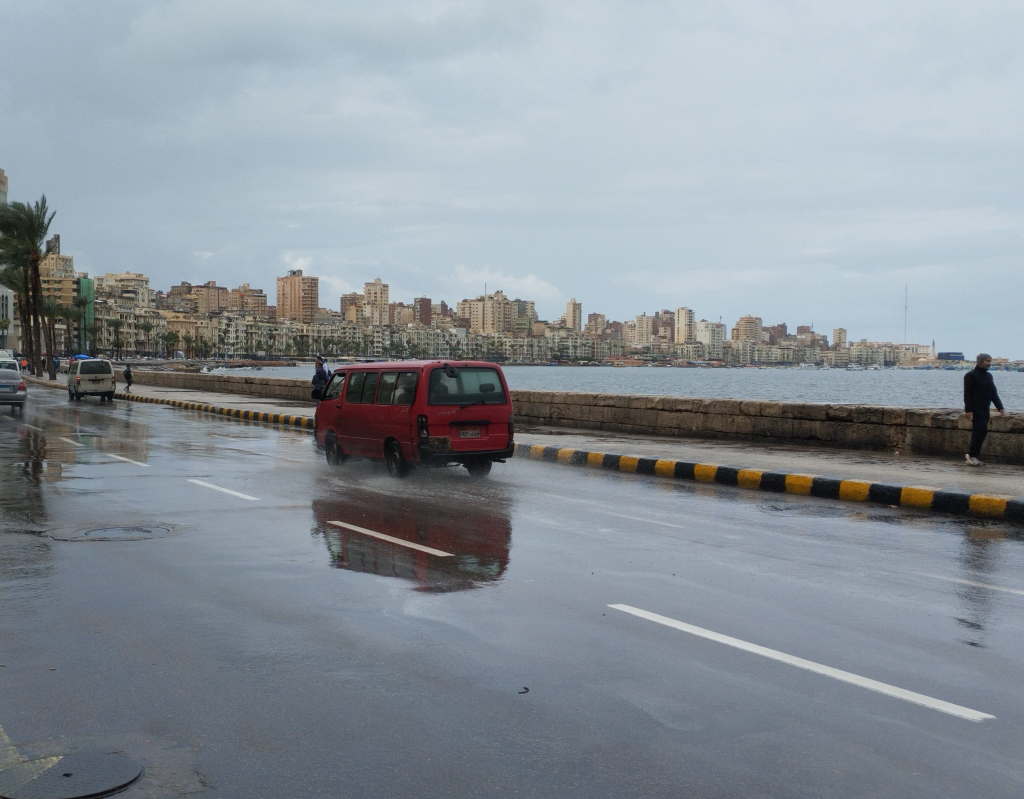 أمطار الإسكندرية