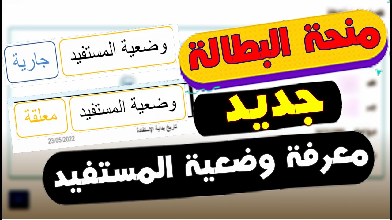 رابط نتيجة منحة البطالة بالجزائر