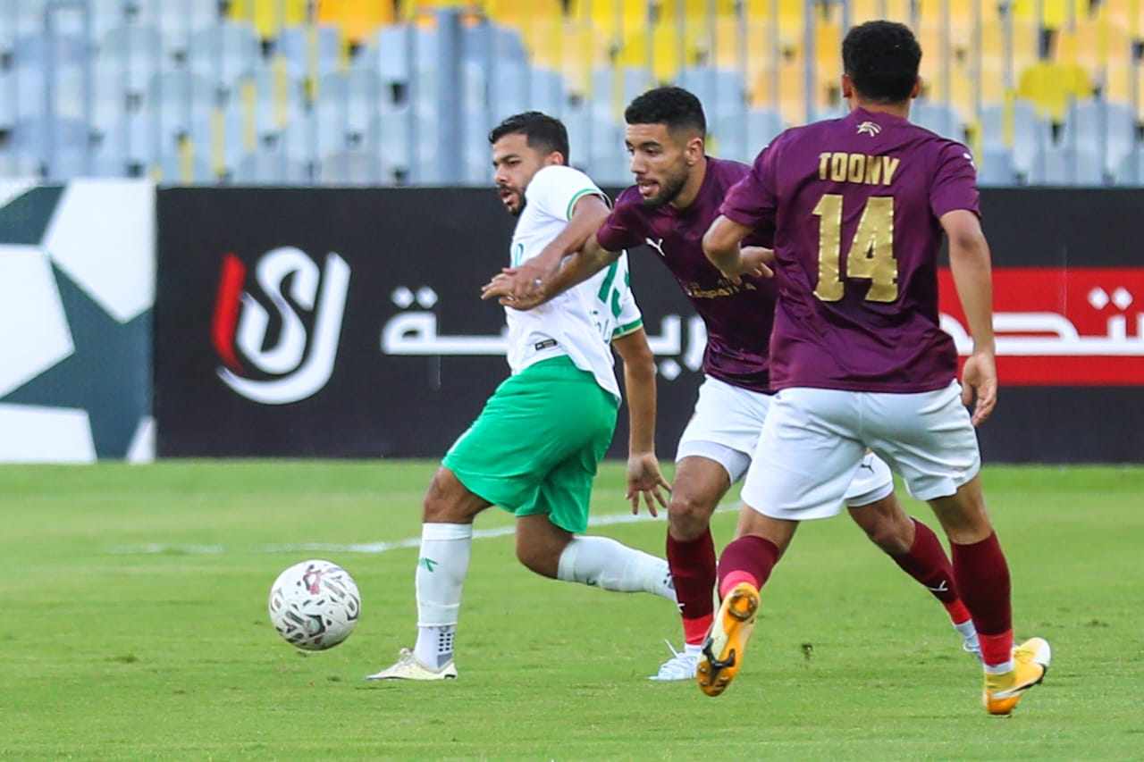 التعادل السلبي يحسم الشوط الأول بين سيراميكا والمصري البورسعيدي 2 سيراميكا كليوباترا والمصري