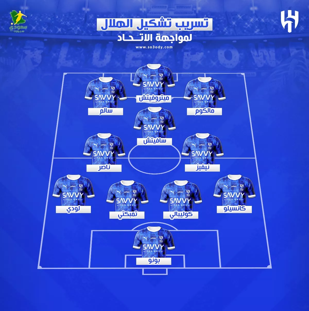 عاجل تسريب تشكيل الهلال ضد الاتحاد في الكلاسيكو هجوم ناري1736248692.webp